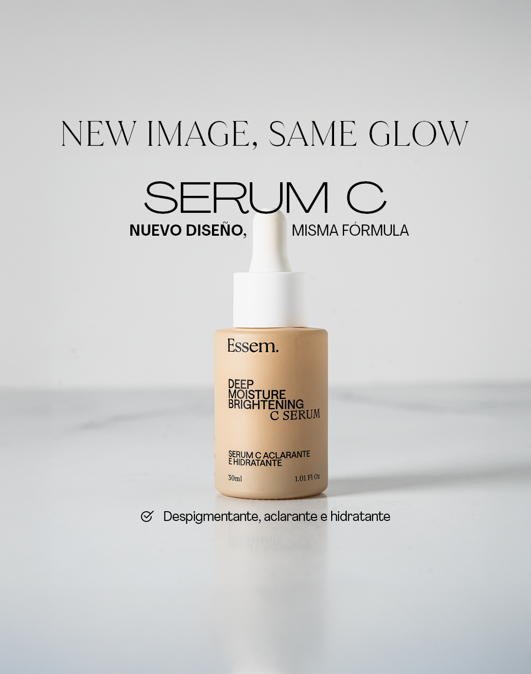 SERUM C ACLARANTE E HIDRATANTE